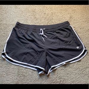 Women’s plus size Fila running shorts